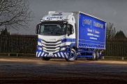 Distinctive IVECO S-Way Rigid joins Cobley Transport fleet